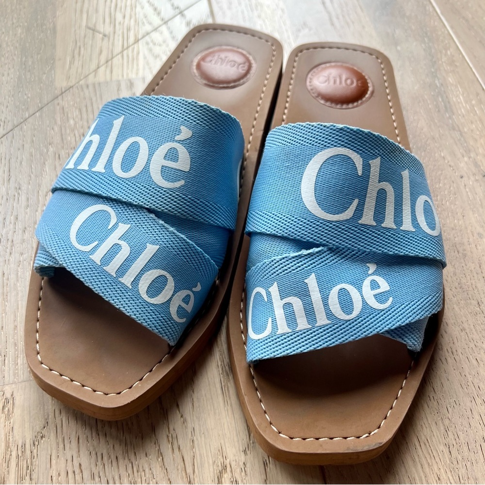 Chloe logo sandals